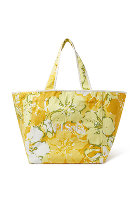 El Sol Loretta Floral Print Tote Bag